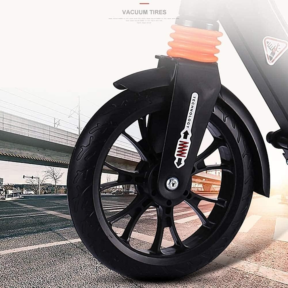 Scooters Kick Scooter for Adults Kids Foldable Adult Kick Scooters with Disc Brakes 2-Wheel Commuter Scooters with Big Wheels Birthday Gifts for Adults/Teens/Kids Up to 100kg Non-Electric