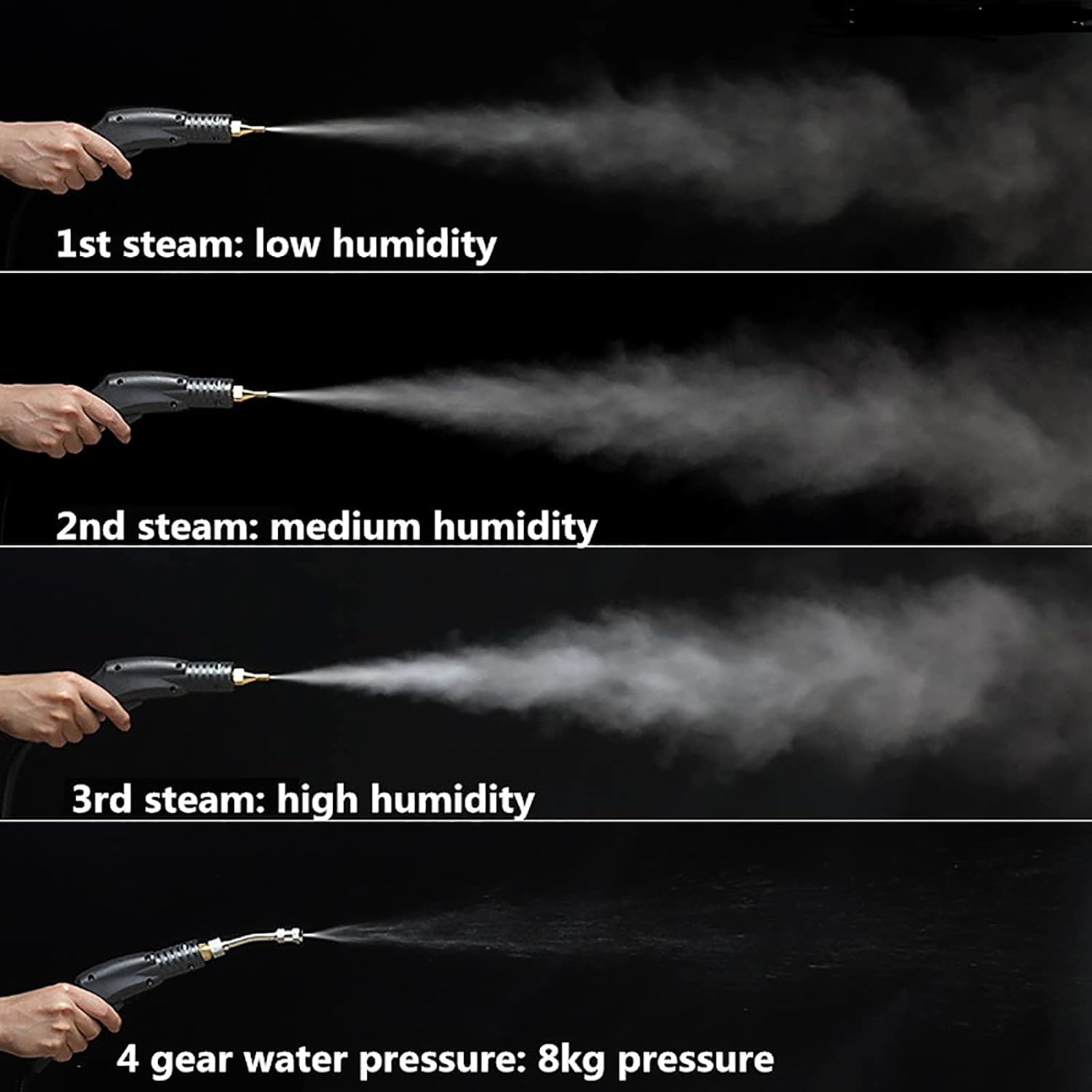 High Pressure Steam Cleaner, 3000W High Temperature High Pressure Steam Cleaner, Steam Cleaning Machine