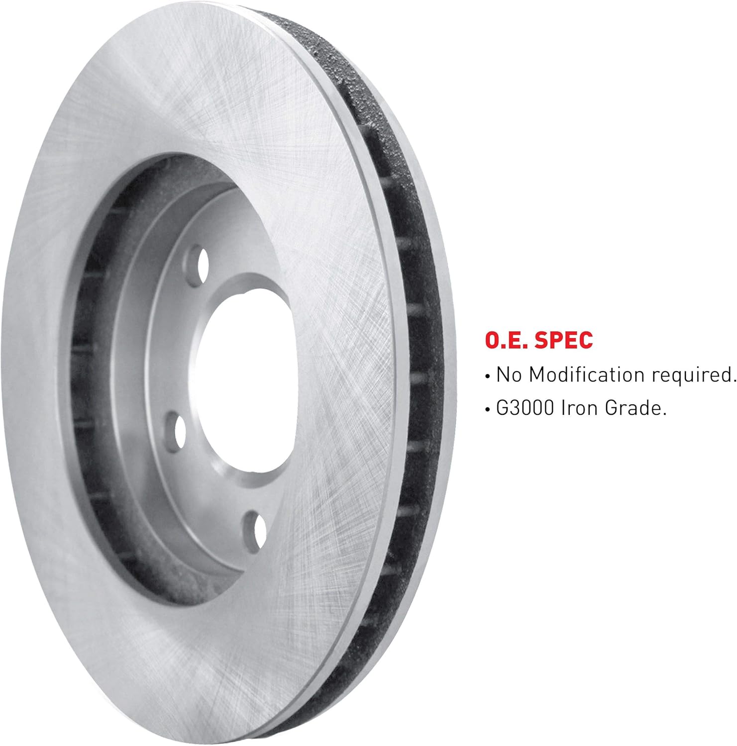 R1 Concepts Rear Brake Rotors For 2016-2020 Lexus GS, 2015-2022 Lexus RC F| Blank Disc Brake Rotors| Brakes and Rotors Brakes and Rotors