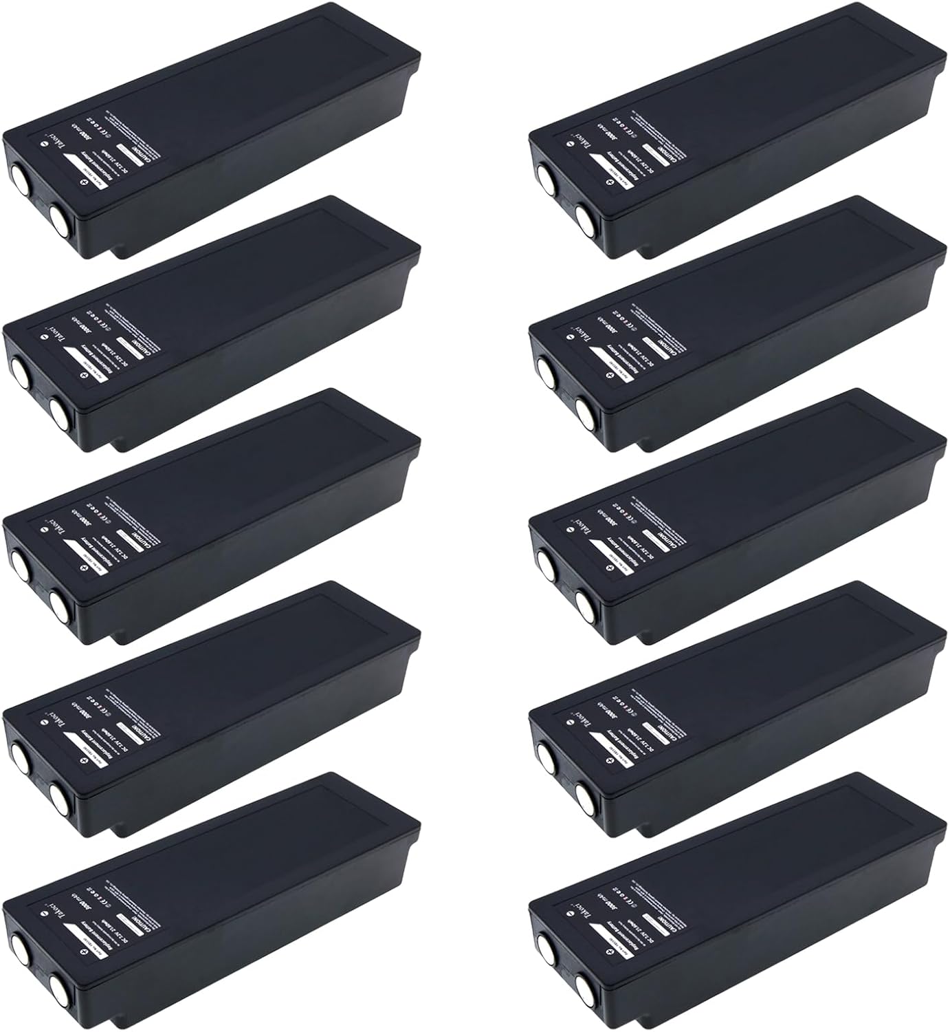 10-Pack 7.2V/3000mAh Upgrade Battery Compatible with Scanreco 592 590 960 RC400 EEA2512 RSC7220 13445 593 Crane Remote Control