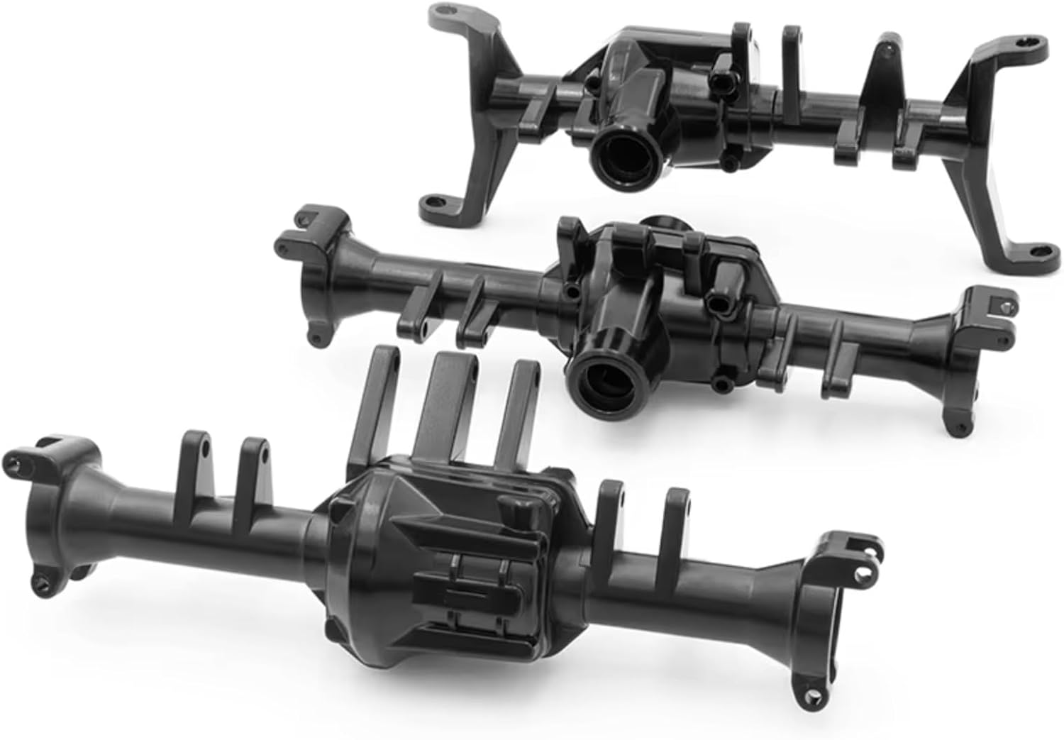 RC Axle For Traxxas For TRX-6 1/10 For Racing Front Intermediate Rear Axle Housing Axle Case With Differential Cover RC Crawler Car(Set)