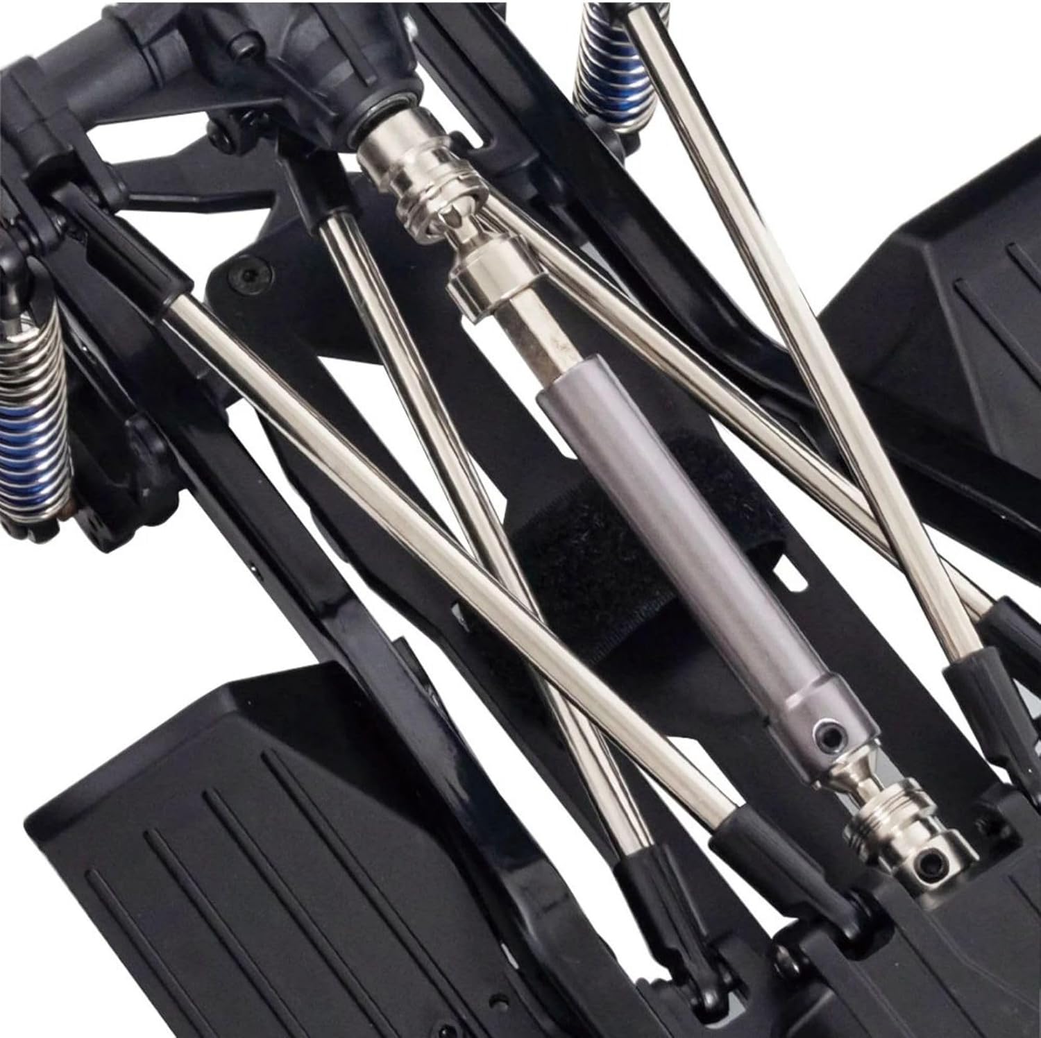 313mm Wheelbase RC Crawler Chassis Frame Builders Kit with 2-Speed Transmission 35T 550 Motor for TRX4 D90 DIY Upgrade (Chassis with Wheels)