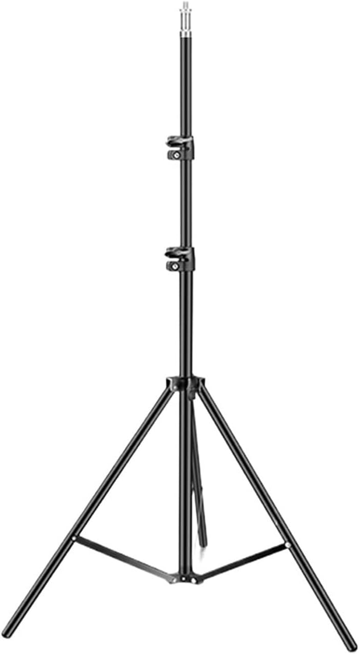 Walkway Photography Light Stand Portable Tripod with 1/4 Screw, 2.1m, 2.1m, 2.8M(2.1m Carbon Fiber)