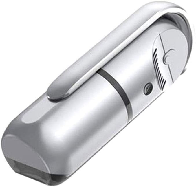 CAFFIA Handheld Vacuum Cleaner Cordless,4000pa High Power Car Vacuum Cleaner, Portable Vacuum Hand Held for Car and Home, Wet and Dry Dual-Use Vacuum Cleaner (Color : White)