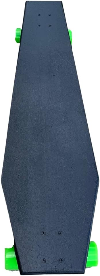 Coffin Frankenstein & Bride Skateboard | Longboard | 42x12 | Coffin Croozer