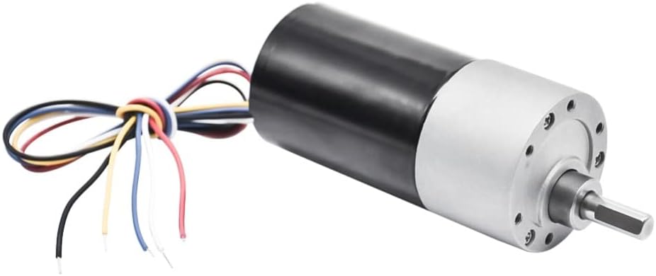 Brushless Motor 10/20/35/65/100/200/300/600/1000rpm DC Brushless Electric Gear Motor DC Motor 12V 24V Diameter 37mm 37GB3650 - (Speed(RPM): 20rpm/ Voltage(V): 24V)