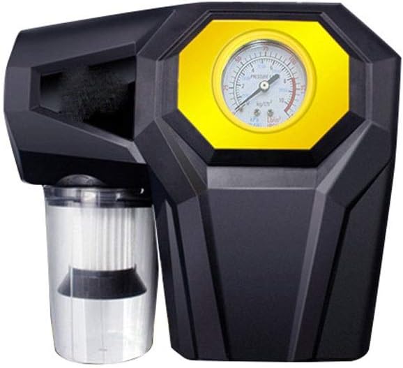 QERMXYRI Car Vacuum Cleaner High Power, 4-in-1 Handheld Car Vacuum Portable Auto Corded for Quick Car Cleaning Stronger Suction Portable Tire Inflator ﻿