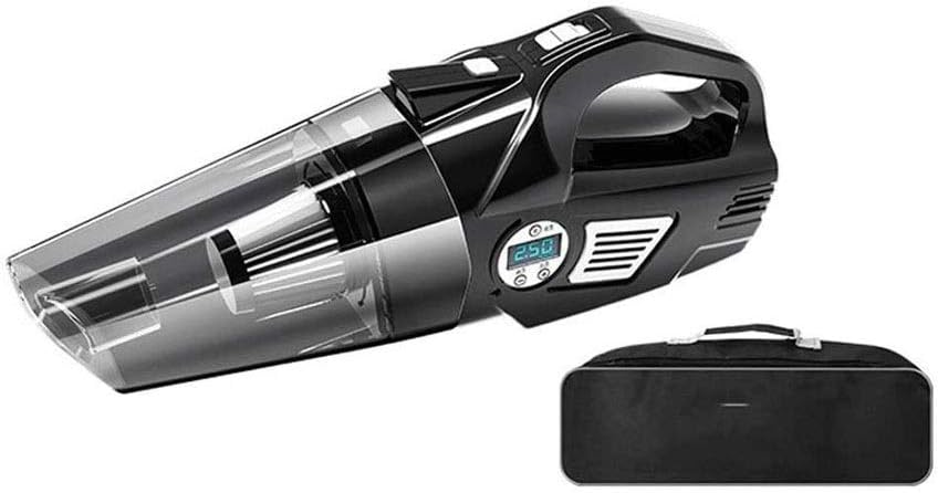 Handheld Cordless Vacuum Cleaner Rechargeable and Cyce Suction Lightweight Hand Vac 4 in 1 Vacuum Cleaner/Inflation/Lighting/tire Pressure Measurement