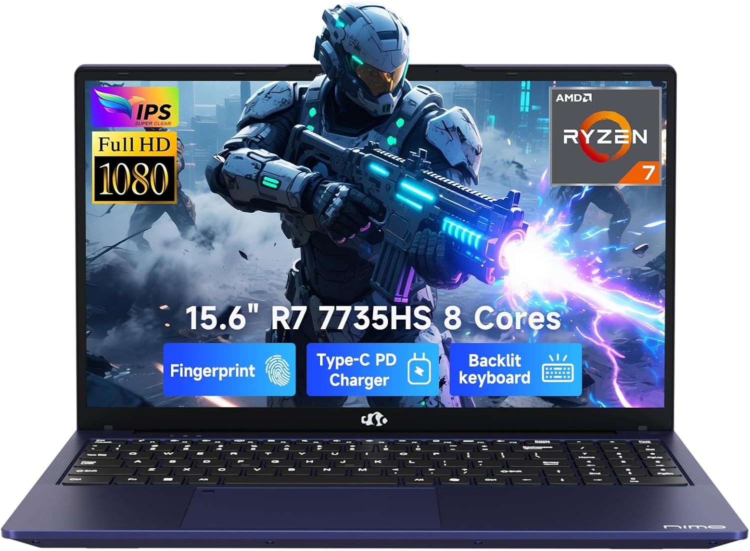 NIMO Gaming Laptop, 15.6