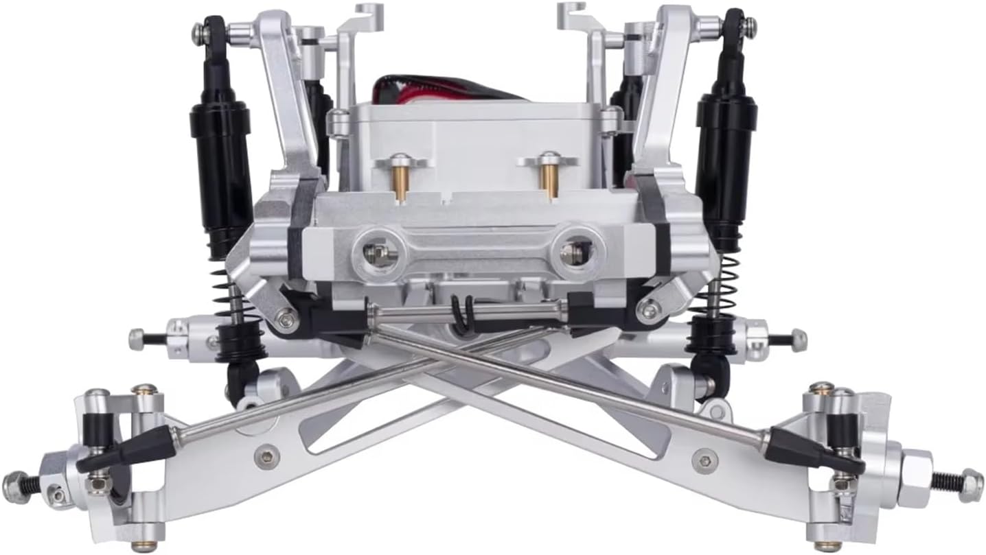 RC Cars Crawler Parts Compatible with Axial for SCX10 Pro for TRX4 for Capra 1/10 RC Crawler for Desert Truck Upgrade 2WD Pre-Runner for Chassis Kit