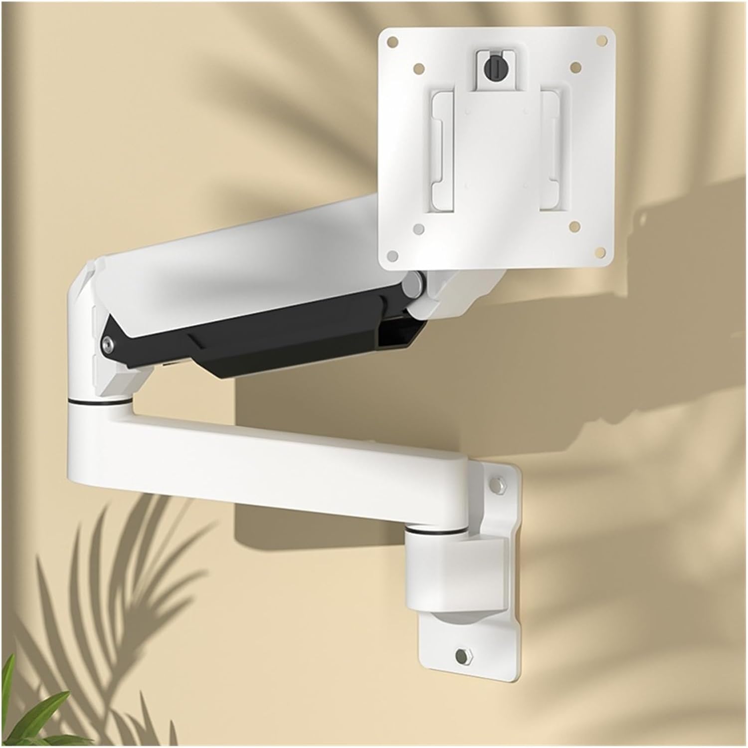 Monitor wall mount screen aluminum alloy gas spring gas pressure rod 17 inch-43 inch white TV wall bracket bracket VESA bracket 75*75/100*100 W7W(W7W)