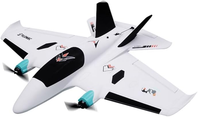 RC Fixed Wing Plane, Penguine 750mm Twin-Engine FPV Throw Launch Quick-Assembly Aircraft with RTH Long Range Platform and F405 Flight Controller, Easy to Fly for Adult Youth
