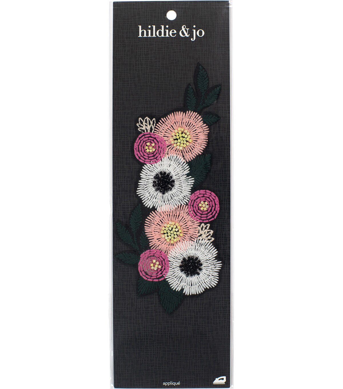 3 x 6.5 Flowers Iron On Patch by hildie & jo
