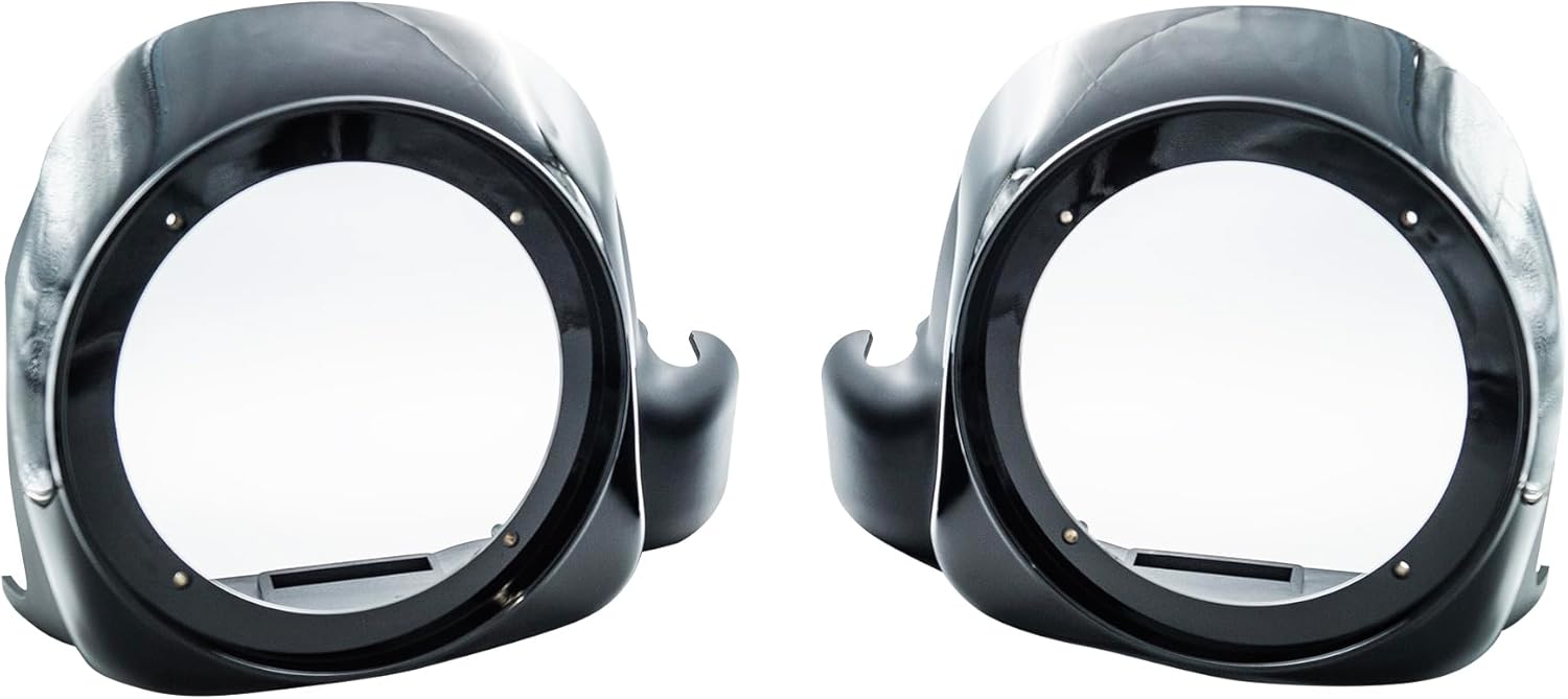 Kenwood Lower Speaker Pod Designed for Select Liquid Cooled HD Motorcycles, Allows XM65F or Other 6.5