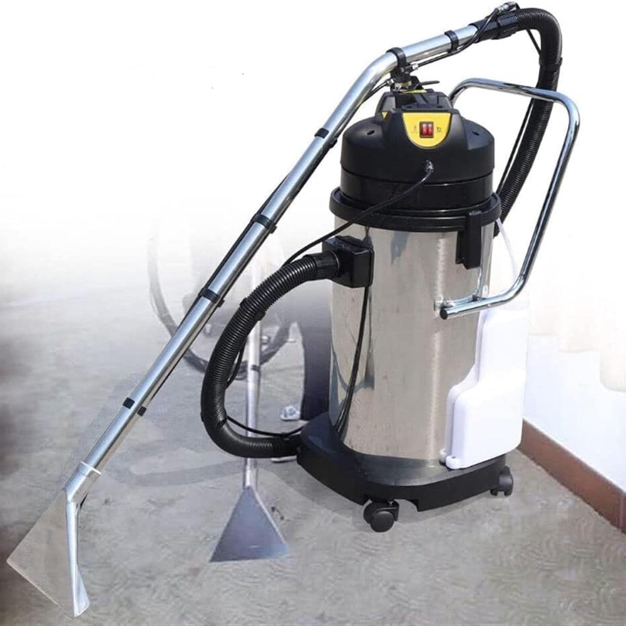 AWAYDD Carpet Cleaner Machine - Deep Cleaning 3 in 1 Stainless Steel Rug Extractor for Household/Commercial Use - Perfect for Carpets, Rugs, Stairs and Cars - Powerful & Efficient(40L)