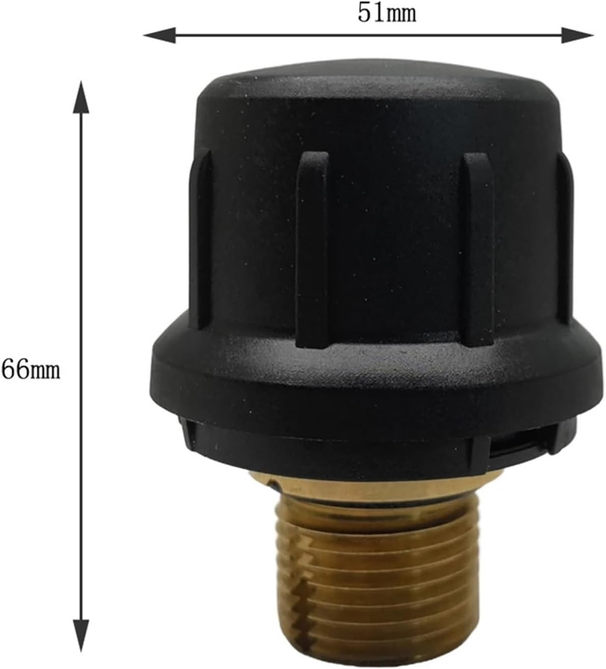 Brass Safety Valve, Compatible with Karcher SC1/SC2/CTK10/SC2D, Steam Cleaner Pressure Release Component House Cleaning Tool Parts(4pcs)