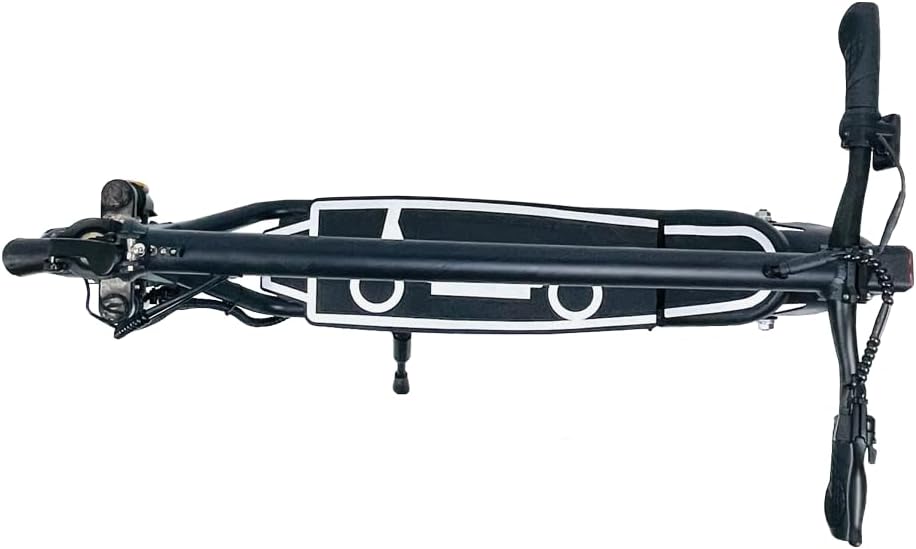 Electric Scooter, Black Metal Foldable Urban Commuter with LED Headlight, 10-Inch Wheels, Disc Brakes, Spring Suspension for Adult Short Distance Travel, 42-Inch Height