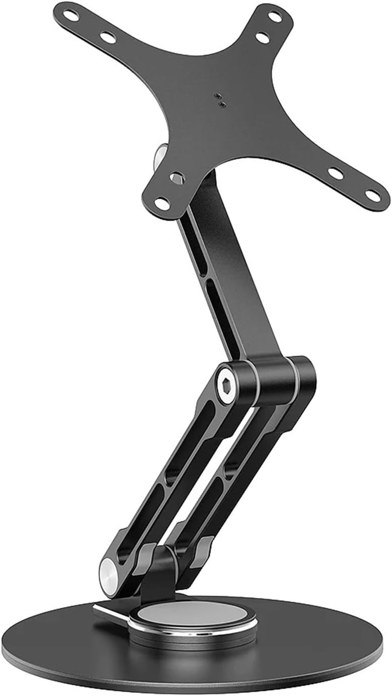 Portable Monitor Stand Adjustable Angle Height Monitor Stand for 13-18.5 Inch PC Monitor Screen Accessory