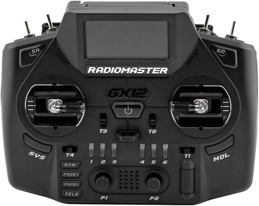 Radiomaster GX12 1000HZ 3D Digital CNC Hall Gimbal Dual Band Antenna Gemini XROSSBAND EXpressLRS Radio Controller ELRS Model 2