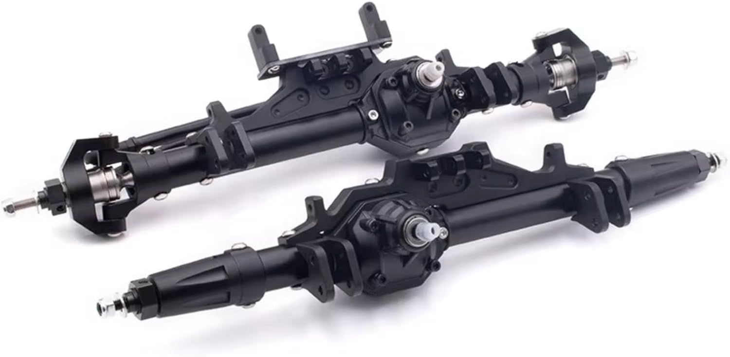 RC Axle Models For Wraith RR10 90048 For Ghost 1/10 Metal Front Rear Axle RC Crawler Car Parts Model Toy Frame Diamond Accessory
