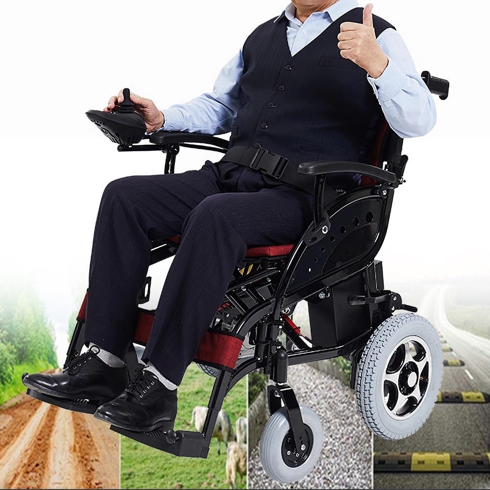 12 Inch Electric Wheelchair Replacement Wheel, 12 1/2x1 1/4 Rear Wheels for Wheelchair, Solid Construction Rubber Tire, Wheelchair Accessories, with 11/16