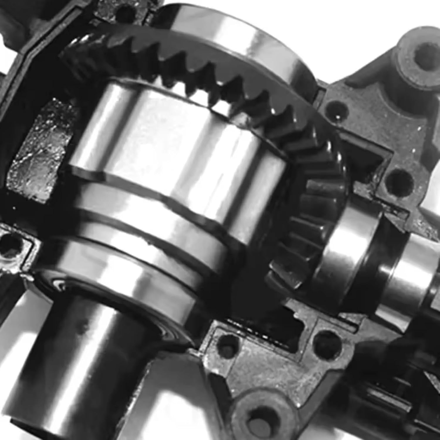 RC Car Upgrade Part for Traxxas for UDR for Unlimited for Desert for Racer 1/7 40CR Steel Differential Gear Output Gears Set 8578 8579 RC Car Parts Accessories(Rear and Front)