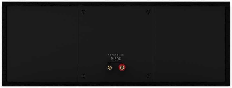 Klipsch Reference Next-Generation R-50C Horn-Loaded Center Channel Speakers for Crystal-Clear Home Theater Dialogue in Black