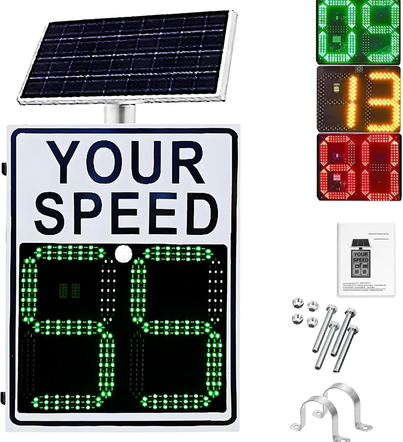 Portable Radar Traffic Signs & Solar Speed Sign, 20