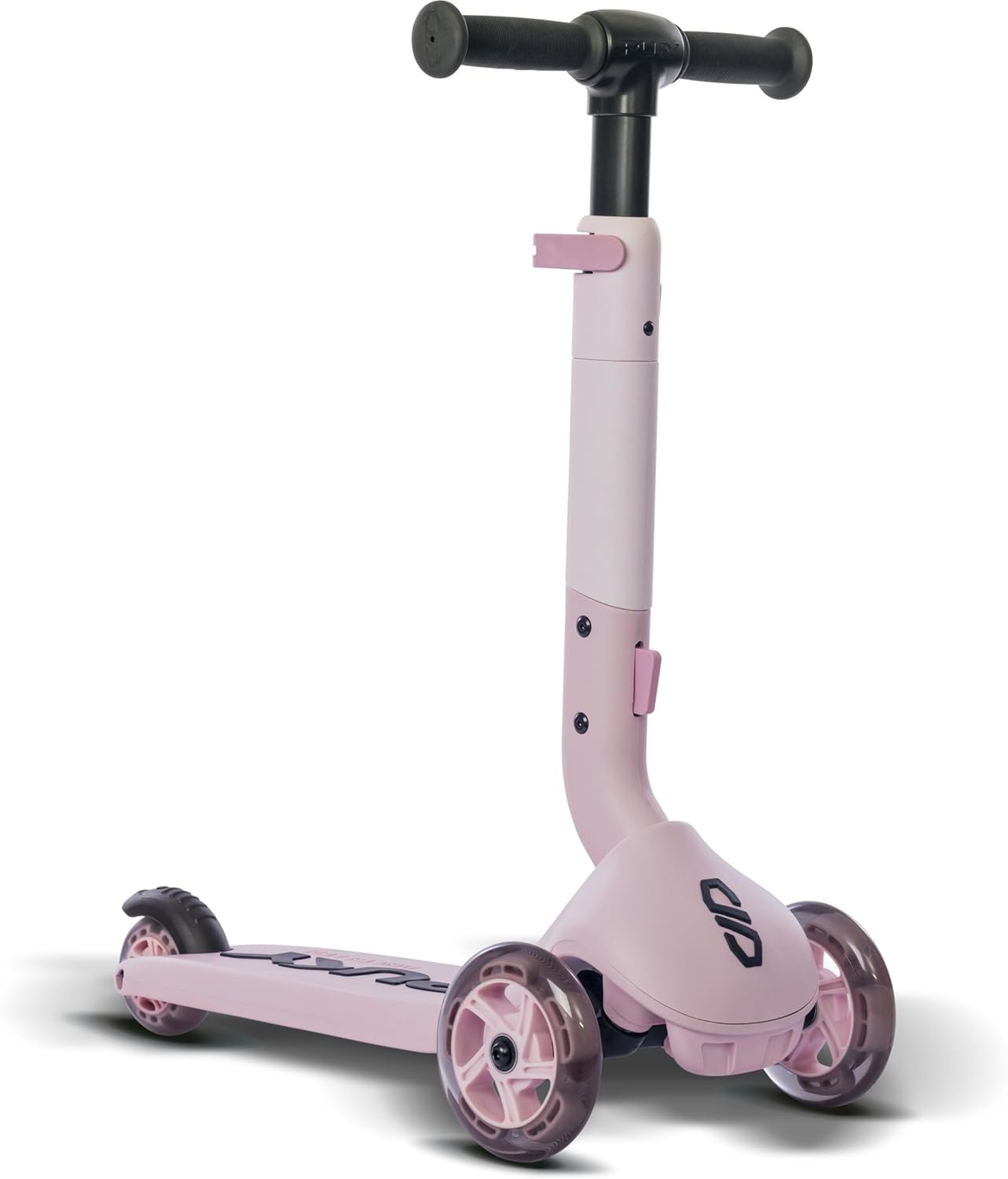 Puky Push, scooter for children from 2 years, height-adjustable handlebars, foldable and compact, extra wide tyres for more safety, luminous wheels, ideal for adventurers and outdoors