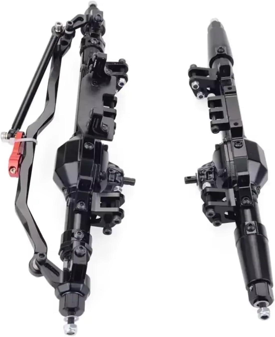 Rc Crawlers Axles For Axial For Wraith For Rock For Racer 90018 90045 RR10 90048 90053 1/10 Front Rear Axle RC Cars Complete Aluminum Alloy Crawler