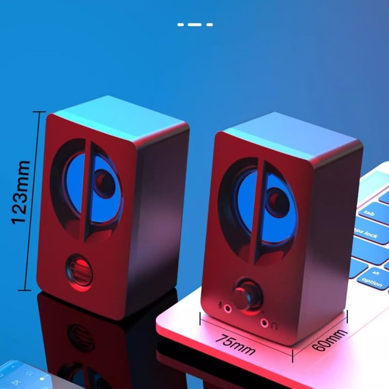 Desktop Speaker Small Wired Multimedia Office Laptop Home Esports