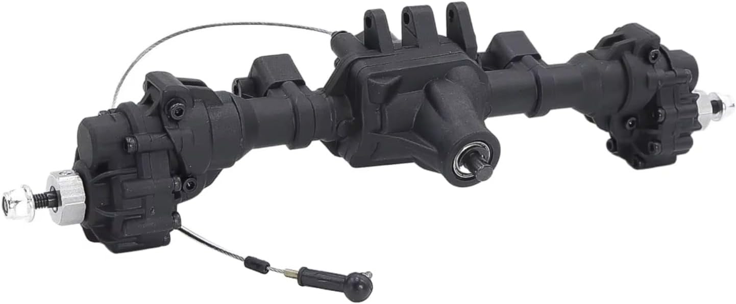 Compatible with TRX4 6WD 1:10 RC Crawler Car Upgrade Parts Replacement Accessories Front Middle Rear Portal Complete Axle RC Front and Rear Axle