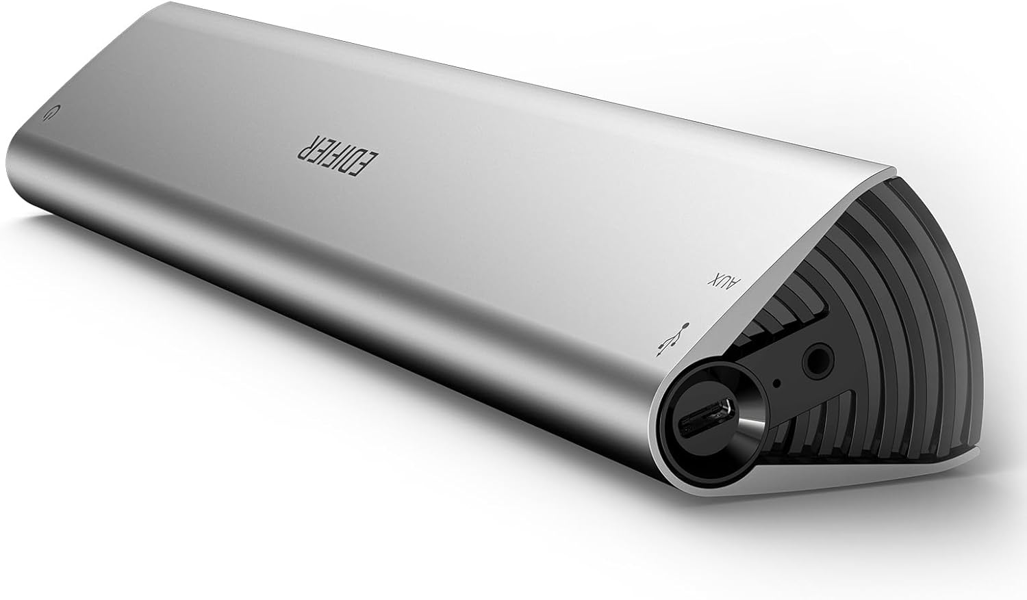 Edifier Portable Bluetooth Speaker with Loud Stereo Sound, Rich Bass, Aluminum Housing, Touch Control for Home, Travel and Work