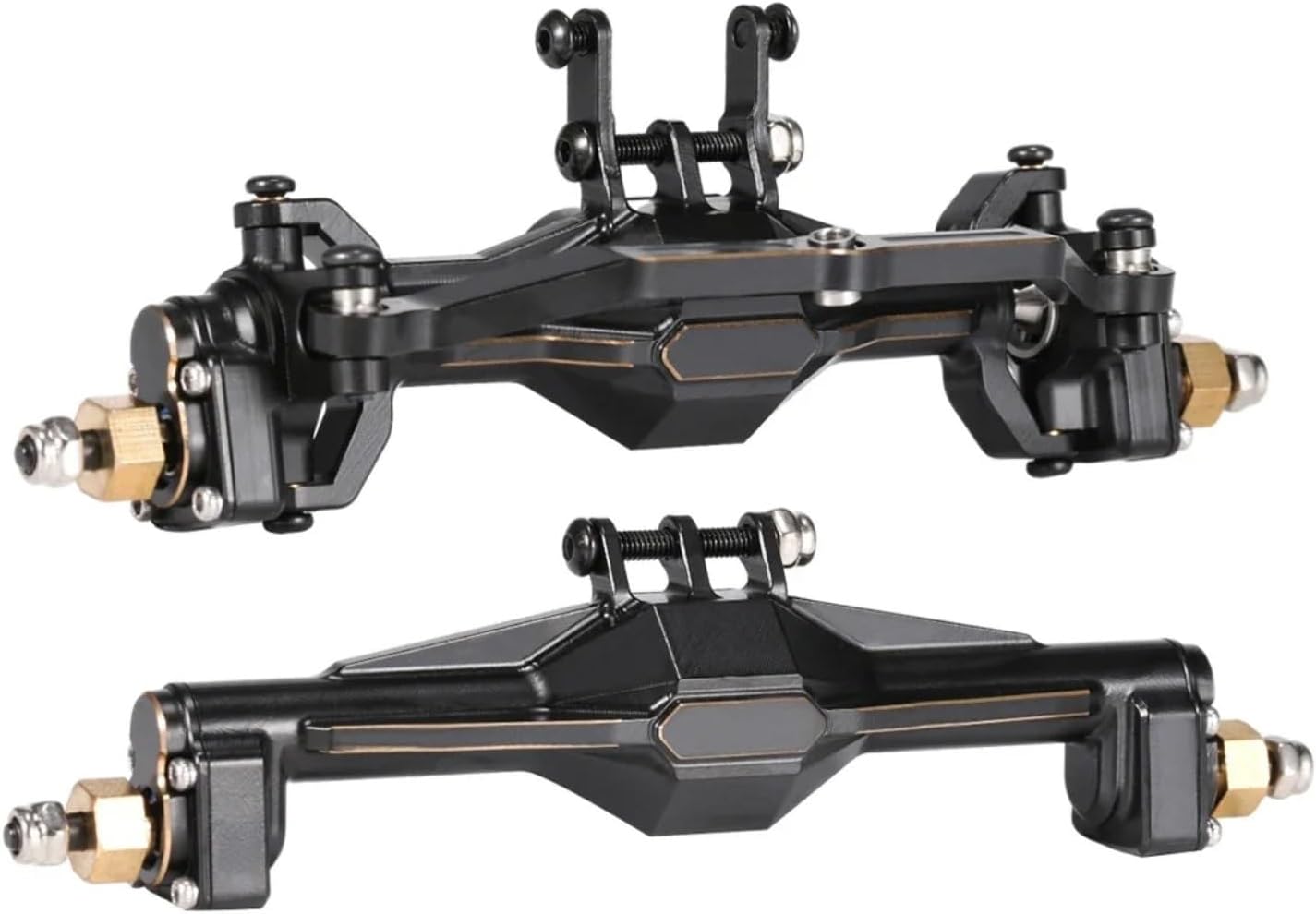 RC Upgrade Accessories for TRX4-M for Bronco for Defender K10 1/18 for LCG Heavy Brass Portal Axle Set High Clearance Upgrade RC Car Crawler for Chassis DIY