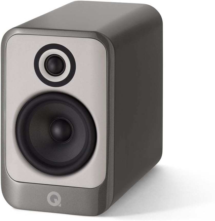 Q Acoustics Q Concept 30 Passive Bookshelf Speakers Pair Gloss Silver - 5