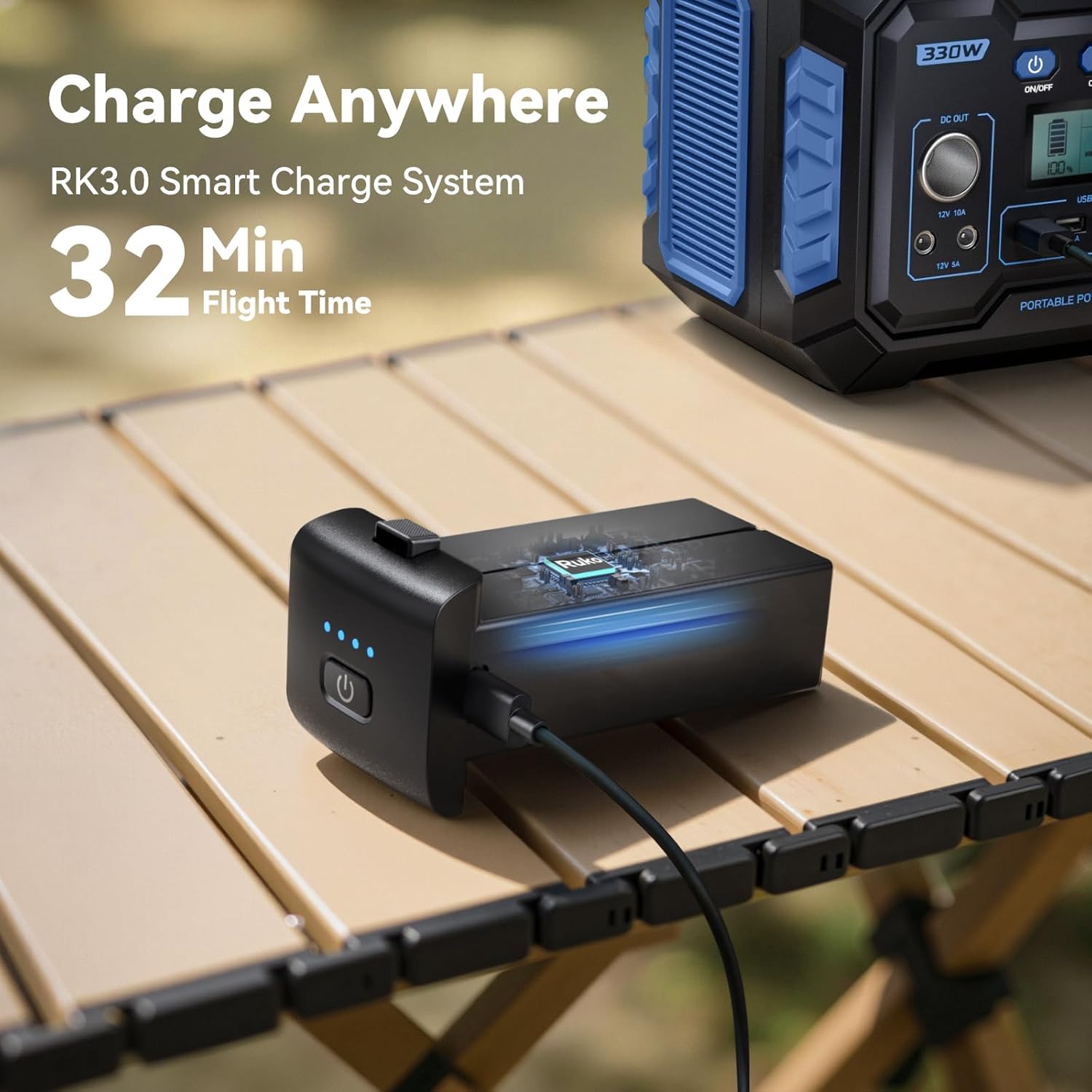 Ruko U11MINI 4K, Under 249g Pocket Drone with Camera for Adults 8K Photo 4K/30fps Video and Ruko U11MINI/U11MINI 4K Intelligent Flight Drone Replacement Battery