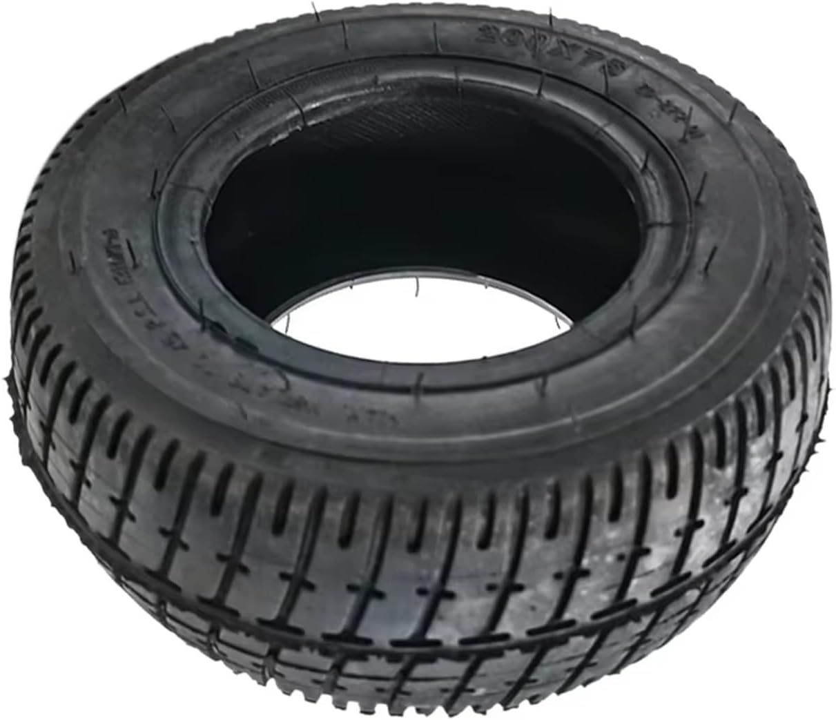 200x75 Scooter Tire and Tube Combo Set with Inflatable Tires