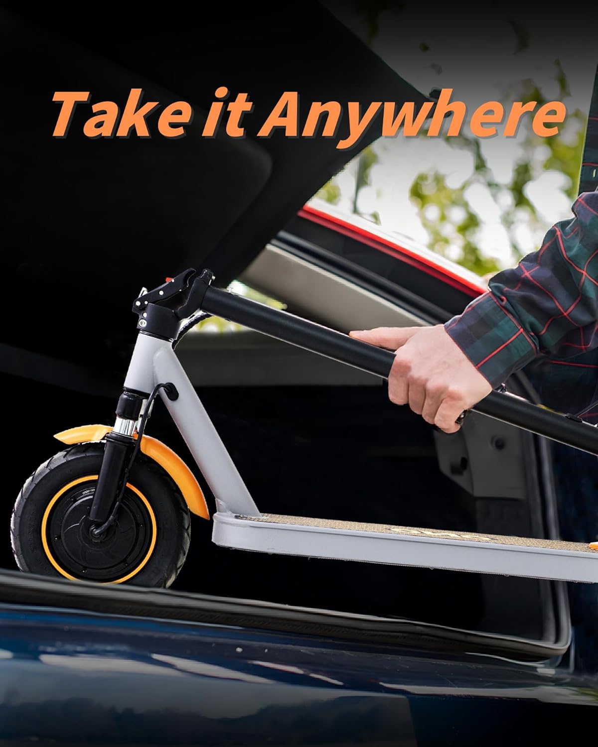 Electric Scooter, 500W/750W/1500W Peak Motor, 8.5