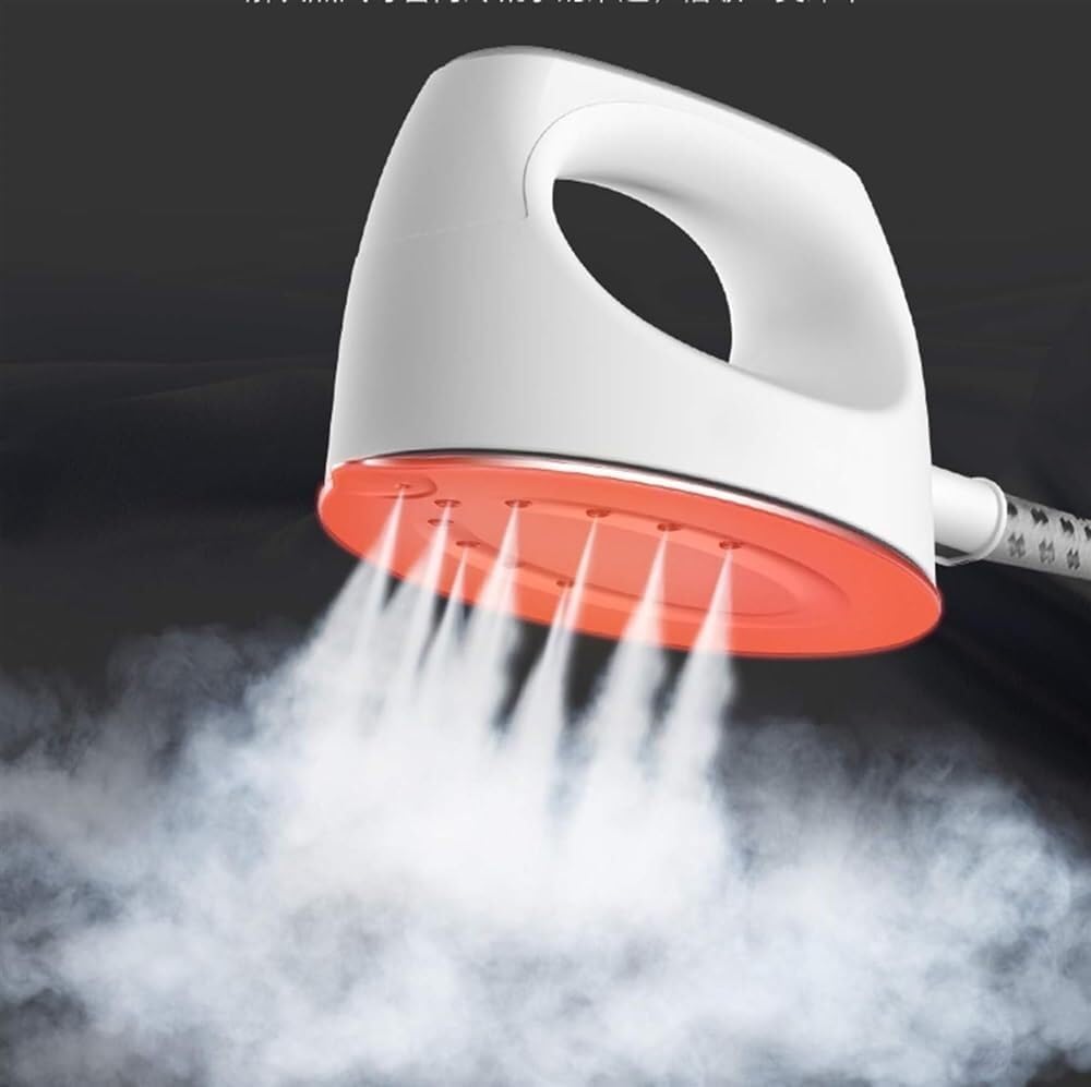 Professional Vertical Garment Steamer Double Pole Stretchable with 70-Ounce Water Tank Built-in Ironing Board and Garment Hanger Household Small Iron Handheld Ironing