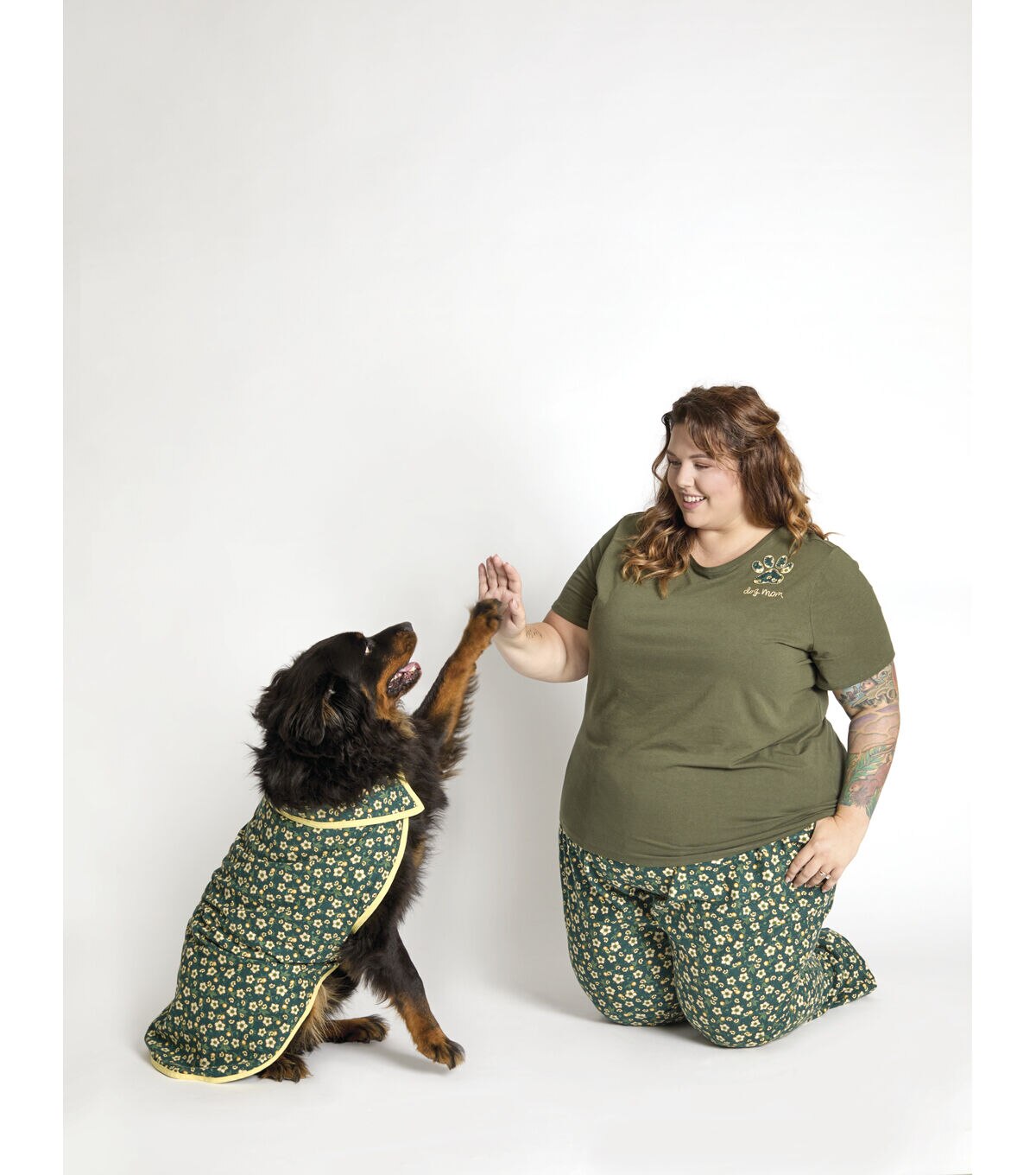 Floral Fabric Super Snuggle Flannel Fabric