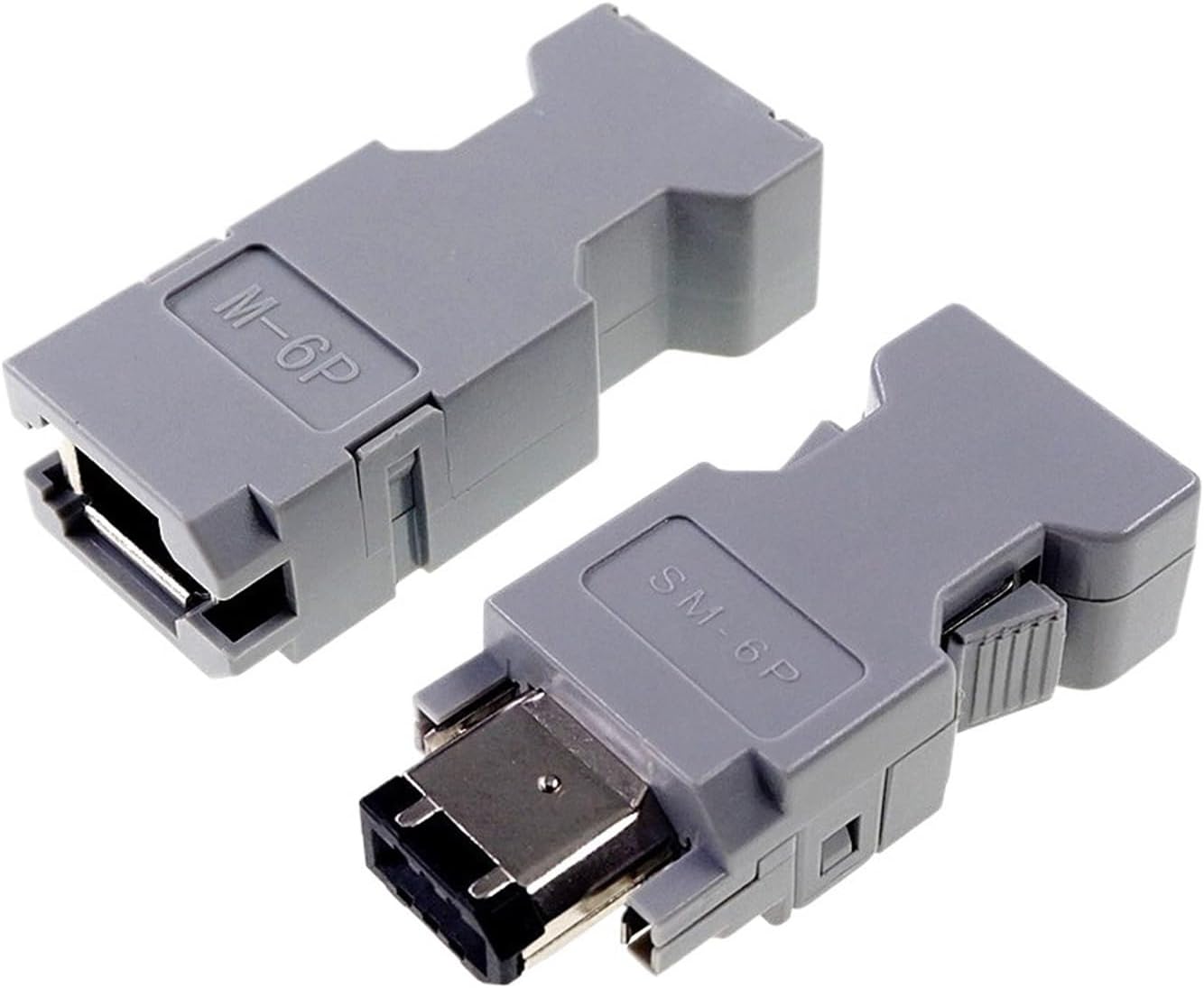 5 Pcs Male Female 1394 6 Pin Socket SM-6E SM-6P Servo Connector Cross 55100-0670 54280-0609 Wire Solder(Plug)