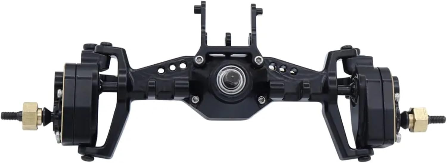 RC Car Upgrade Parts for TRX4M 1/18 RC Crawler Upgrade Parts Brass Front Rear Portal Axle Replacement Modified