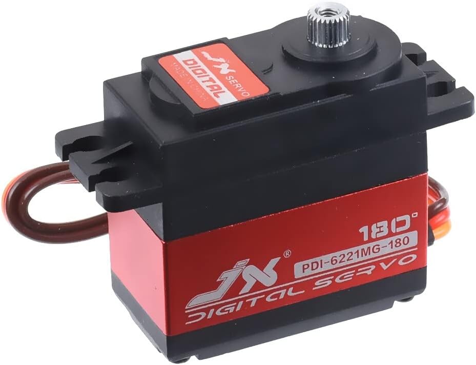 Replacement Part For Pdi-6221Mg-180 20Kg 180 Metal Gear Digital Standard Servo For Rc Models Helicopter Spare Parts 1/10 1/8 Car Crawler Buggy - (Color: 4pcs)