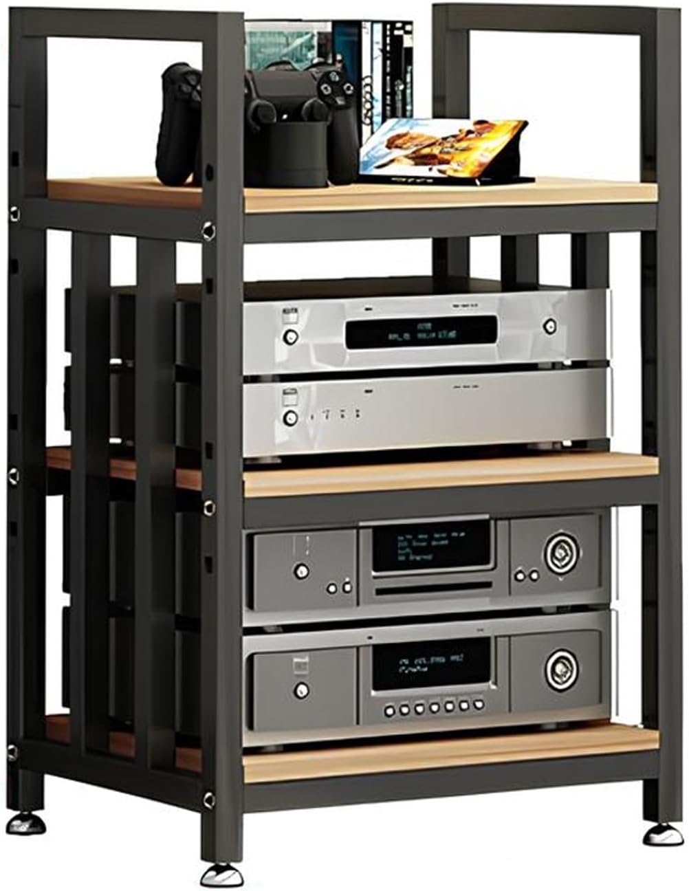 ZCSL 3/4 Tier Modern Stereo Rack