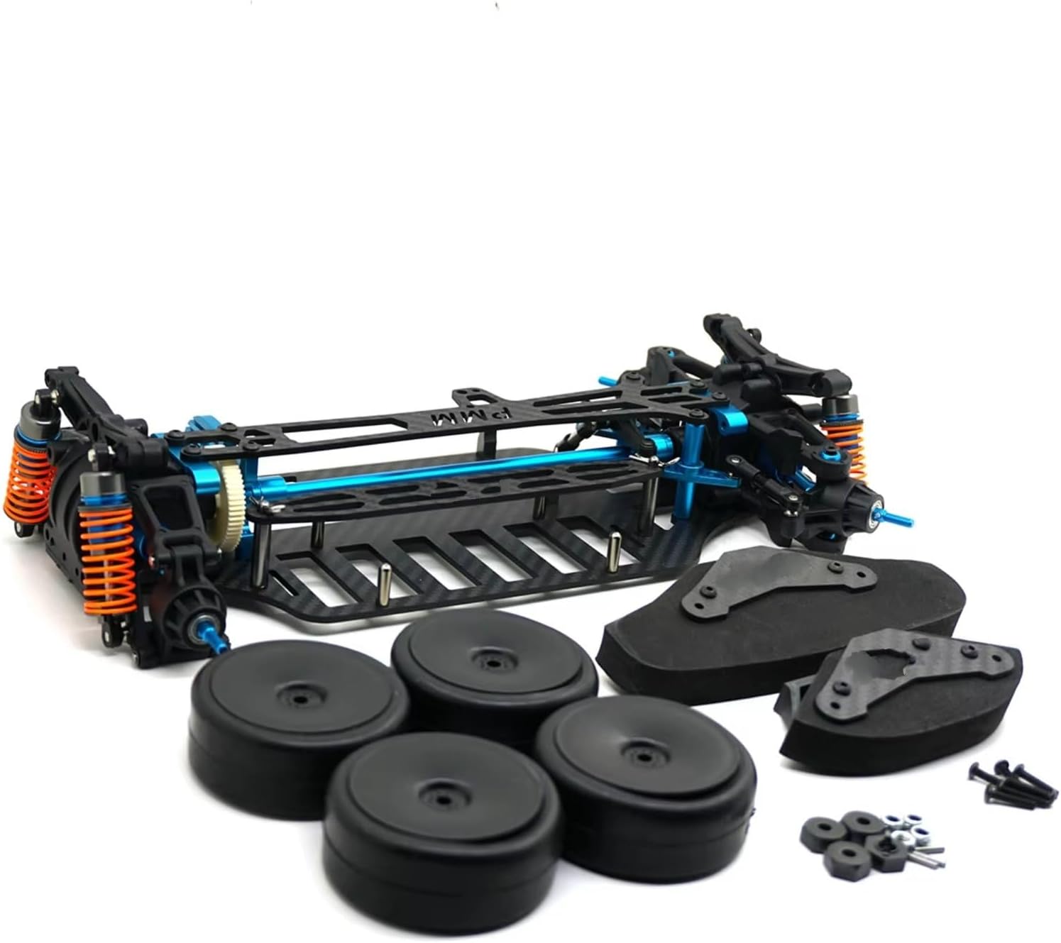 RC Car Parts Compatible with Tamiya for TT-01 / TT-01E 1/10 4WD RC Car Upgrade Parts – Aluminum Allo Drive Shaft for Chassis Body Kit