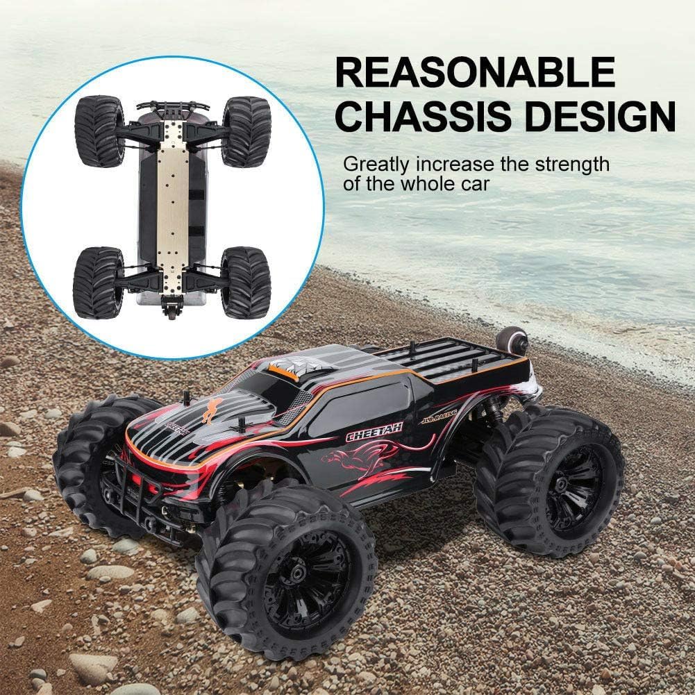 JLBRACINGRC 1/10 Brushless RC Car for Adults,Fast 50+ mph High Speed RTR RC Truck, 4WD Offroad Monster Truck, 2.4GHZ Radio Controlled Electric Remote Control Car, IPX7 Waterproof Racing Vehicle