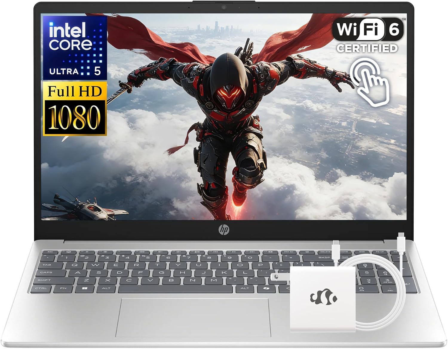 HP Touchscreen Laptop, Intel 14 Cores Ultra 5 125H (Up to 4.5GHz, Beat i7-1360P), 24GB DDR5 RAM 1TB SSD, Win 11 15.6