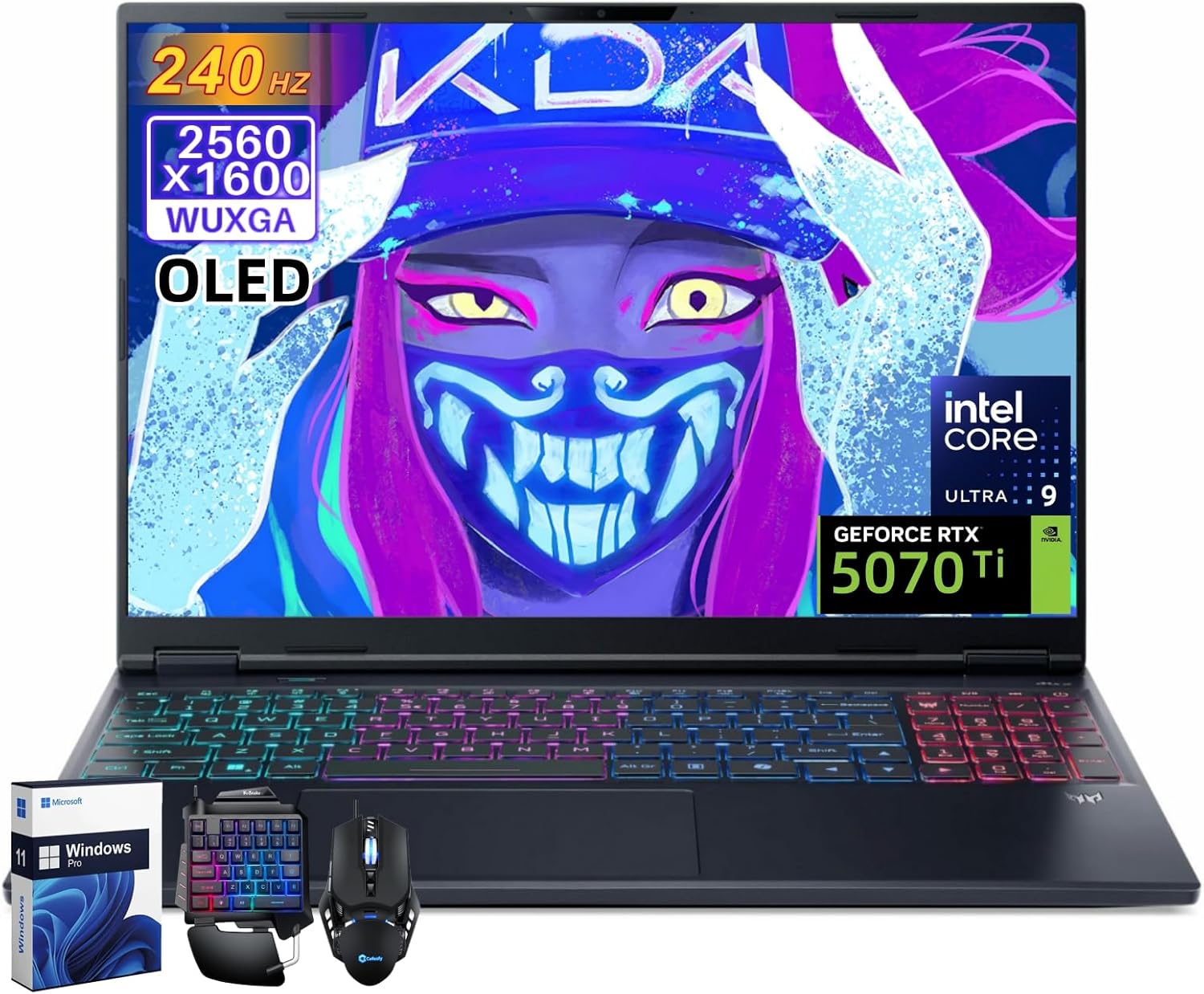 acer Predator Helios Neo 16S AI Gaming Laptop, NVIDIA GeForce RTX 5070Ti 12GB GDDR7, Intel Core Ultra 9 275HX, 16