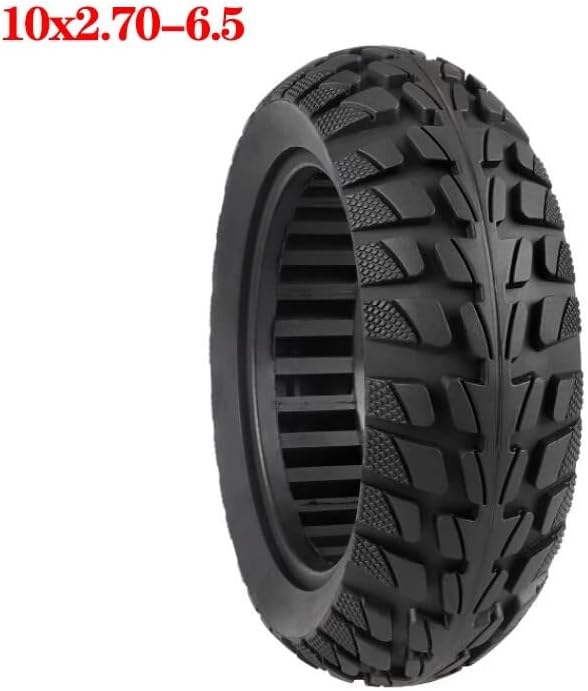 Motorized Scooter Solid Tire for Kugoo G-Booster G2 Pro Electric Scooter Front Rear Wheel 10x2.7-6.5 KUGOO Cross-Country Tyre Accessories Motorized Scooter