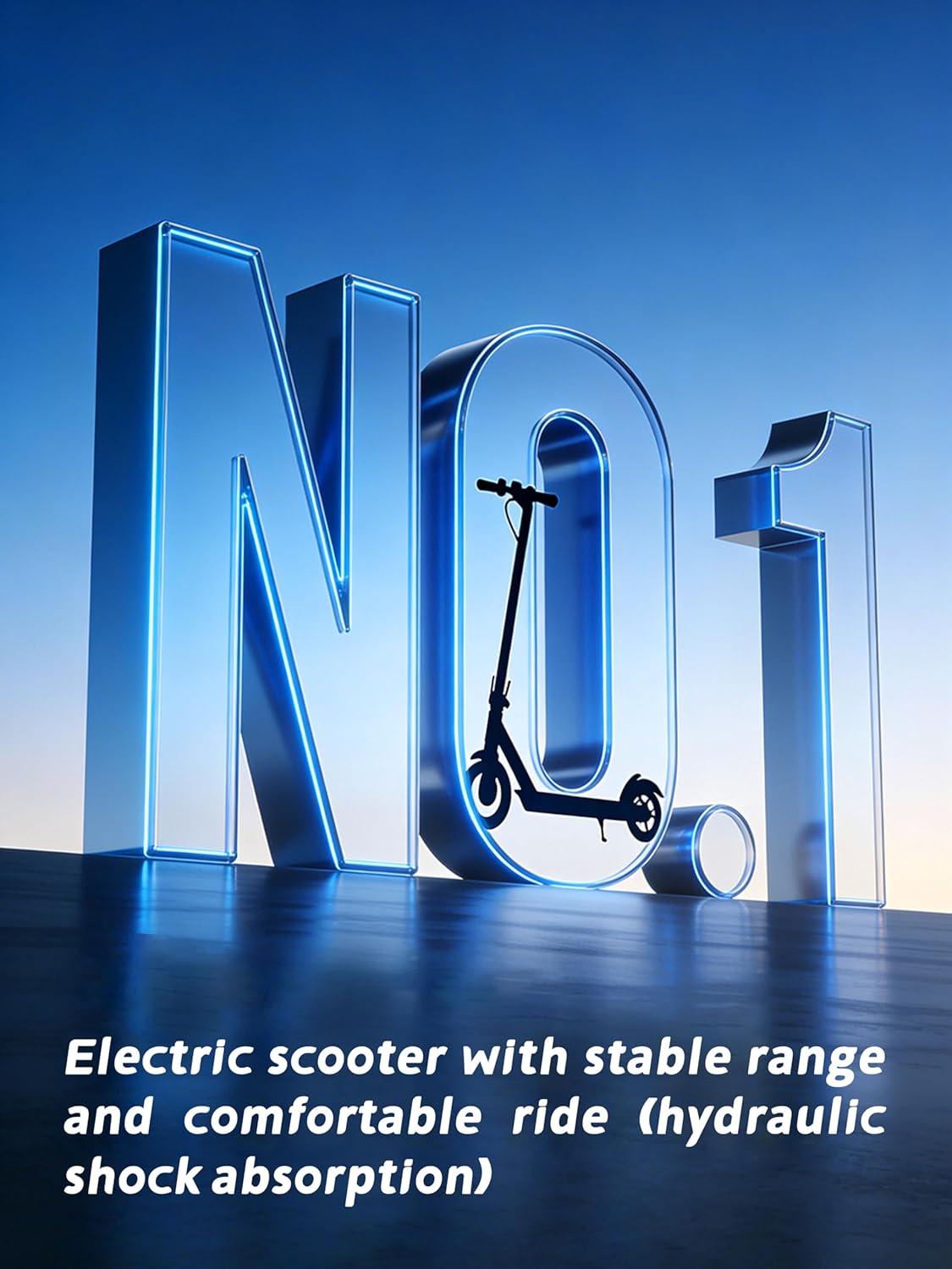 Electric Scooter for Adults with Seat & Storage Box, 50 Miles Range, 31-34 MPH,1600W Motor, Hydraulic Suspension, Foldable